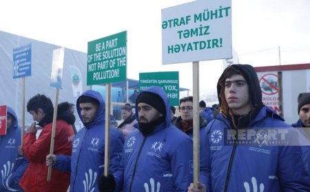 Şuşa-Xankəndi yolunda keçirilən etiraz aksiyası iştirakçılarının bəyanat yayıb
