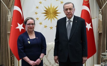 Ərdoğan İsrailin yeni səfirinin etimadnaməsini qəbul etdi