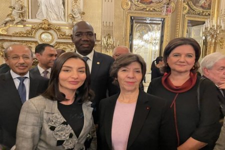 Leyla Abdullayeva Fransanın Avropa və xarici işlər naziri ilə görüşdü