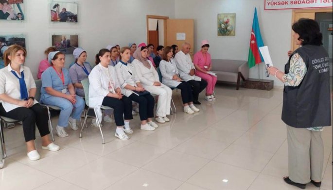 Tibbi tullantıların düzgün idarə olunması sahəsində maarifləndirici tədbirlər keçirilib