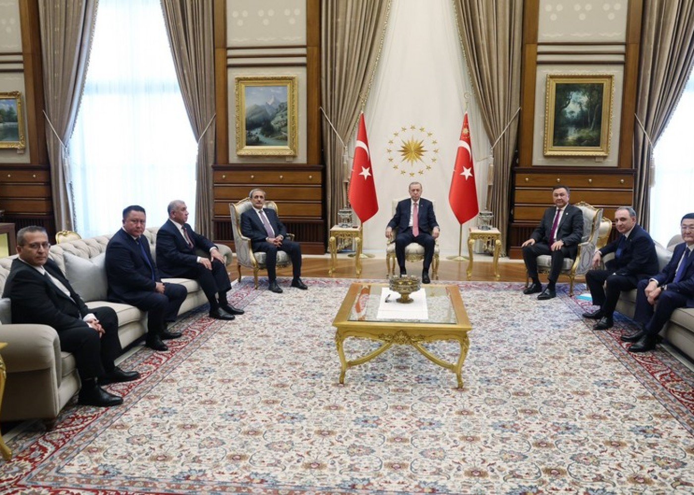 Ərdoğan Kamran Əliyevi qəbul EDİB