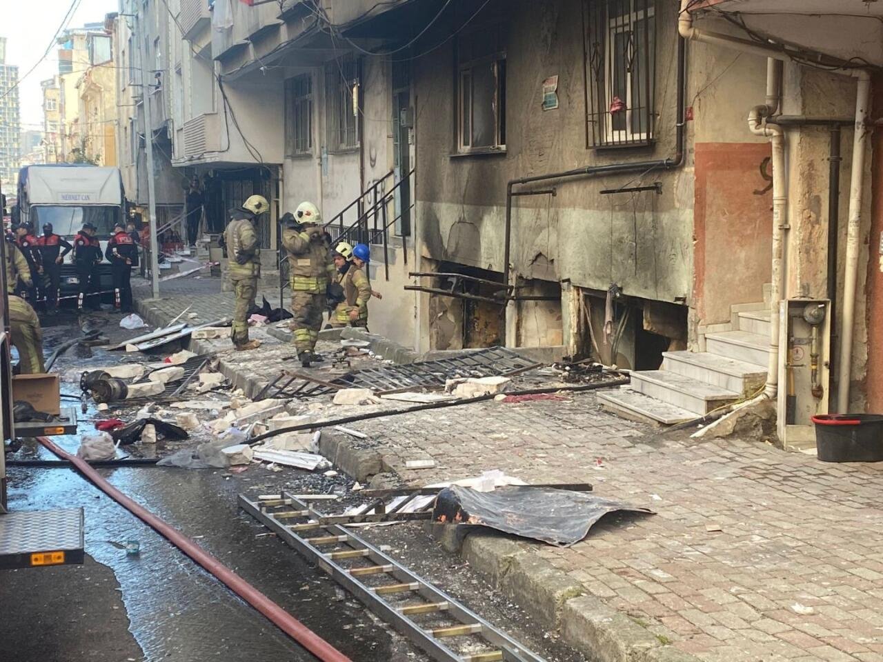 İstanbulda  partlayış olub
