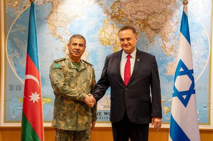 Azərbaycanın Müdafiə naziri  İsraildə  səfərdədir