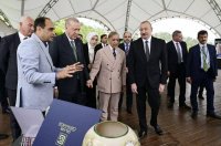Azərbaycan və Türkiyə prezidentləri, Pakistanın Baş naziri Laçın şəhərində seyrəngahda olublar