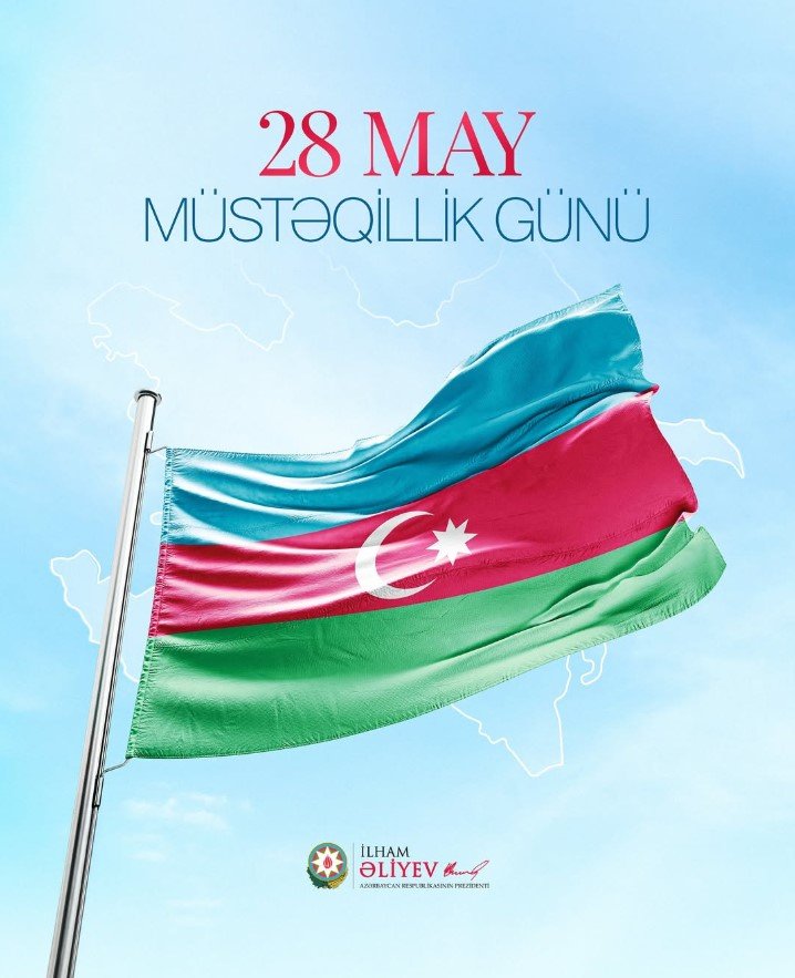 Prezident İlham Əliyev Müstəqillik Günü münasibətilə paylaşım edib