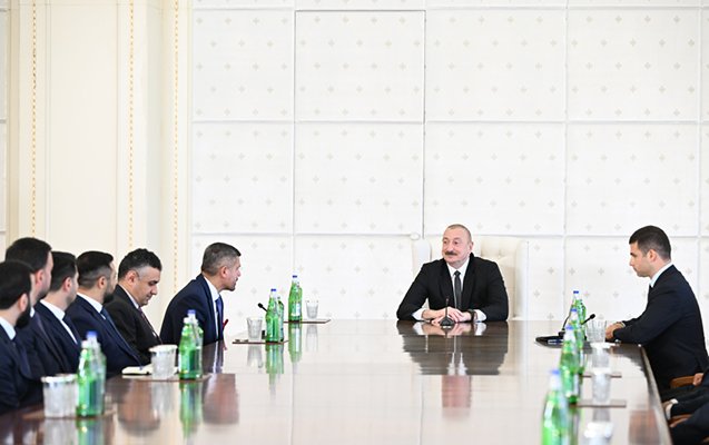 Prezident İlham Əliyev millimizlə  bağlı paylaşım edib